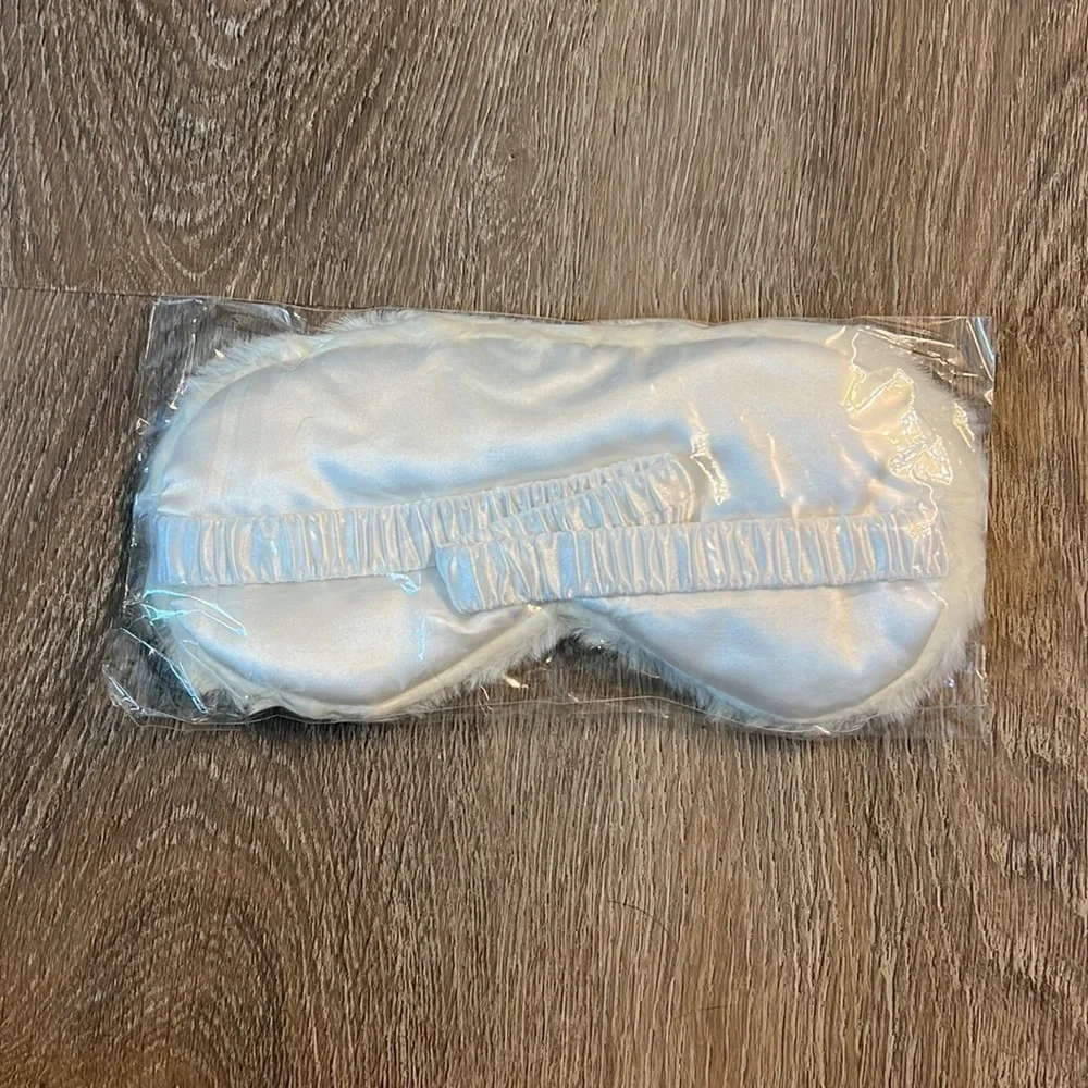 New fur eye mask- never worn still in packaging
